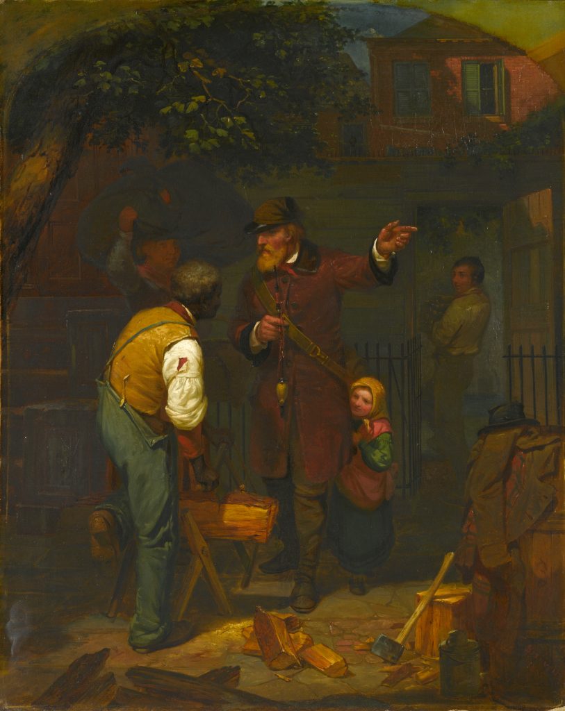 Blauvelt Un inmigrante alemán que busca su camino 1855