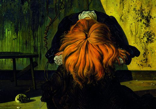 Eugene Berman Sunset (Medusa) 1945 Painting