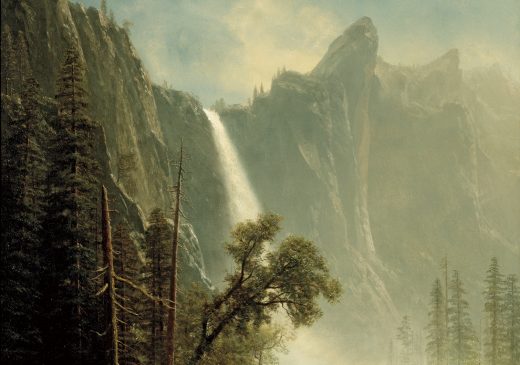 Bierstadt Bridal Veil Falls, Yosemite