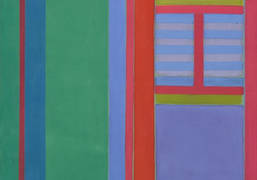 George Bireline Matisse Window 1964 Painting