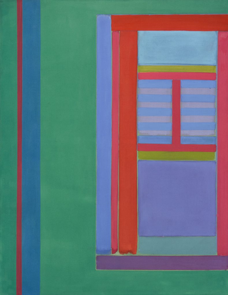 Pintura George Bireline Matisse Window 1964