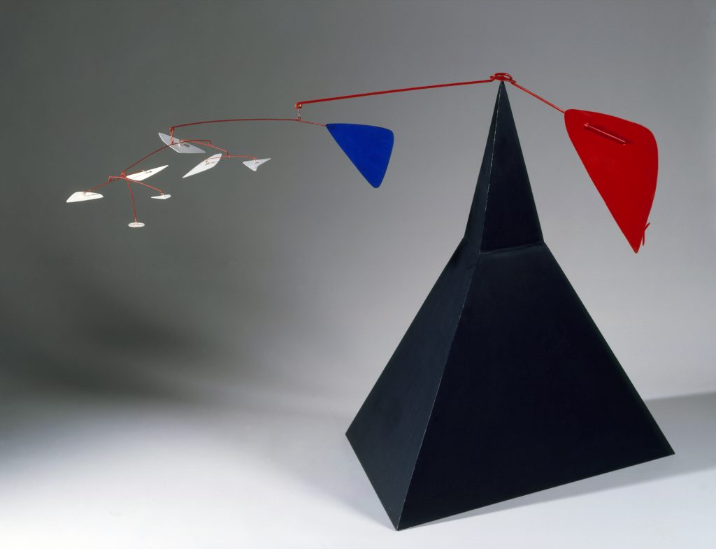Tricolor on Pyramid Alexander Calder