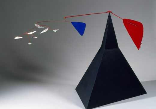 Tricolor on Pyramid Alexander Calder