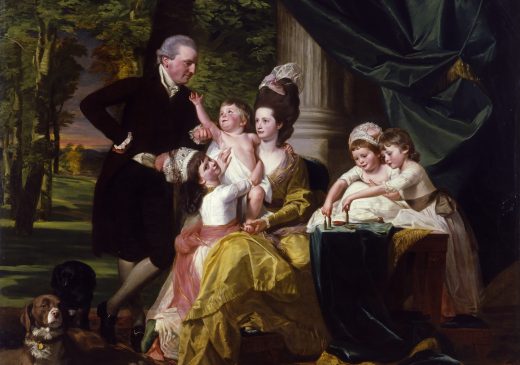 Copley Sir William Pepperrell (1746-1816) and His Family Painting 1778