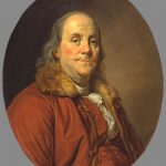 Joseph Buplessis Benjamin Franklin (1706-1790) Retrato pictórico