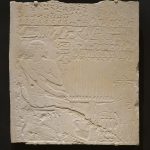 Relieve de artista egipcio de la tumba de Khnumti 2 Piedra