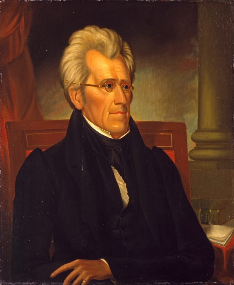 Whiteside Earl Andrew Jackson (1767-1845) 1830 painting