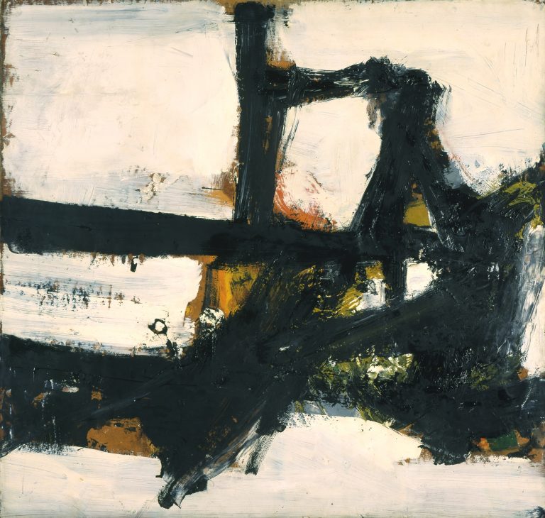 Cuadro de Franz Kline Orange Outline 1955