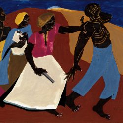 Jacob Lawrence Forward Oil Painting 1967