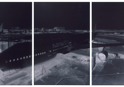 Vera Lutter Frankfurt Airport, V: April 19, 2001
