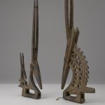 Mande artist Pair of Antelope Headdresses 20th Century