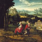 Master of the Female Half-Lengths The Flight into Egypt Painting