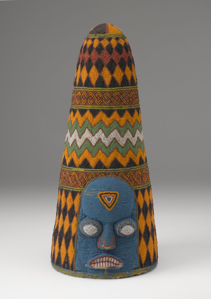 Yoruba Beaded Crown 1, Nigeria