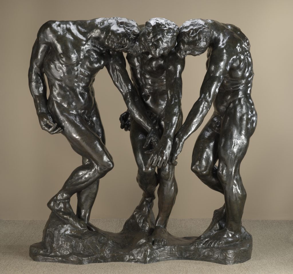 Las tres sombras Auguste Rodin