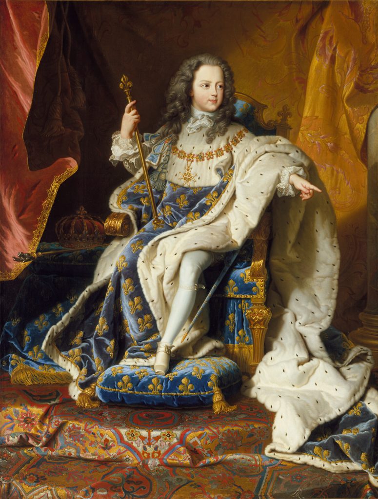 Hyacinthe Rigaud Retrato de Luis XV (1710-1774)