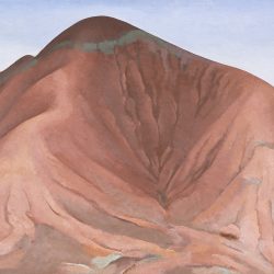 Georgia O'Keeffe (1887-1986) Small Purple Hills