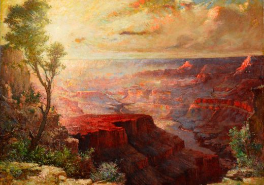 The Grand Canyon by Elliott Daingerfield painting