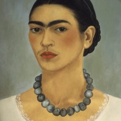 Frida Kahlo, Self-Portrait with Necklace,