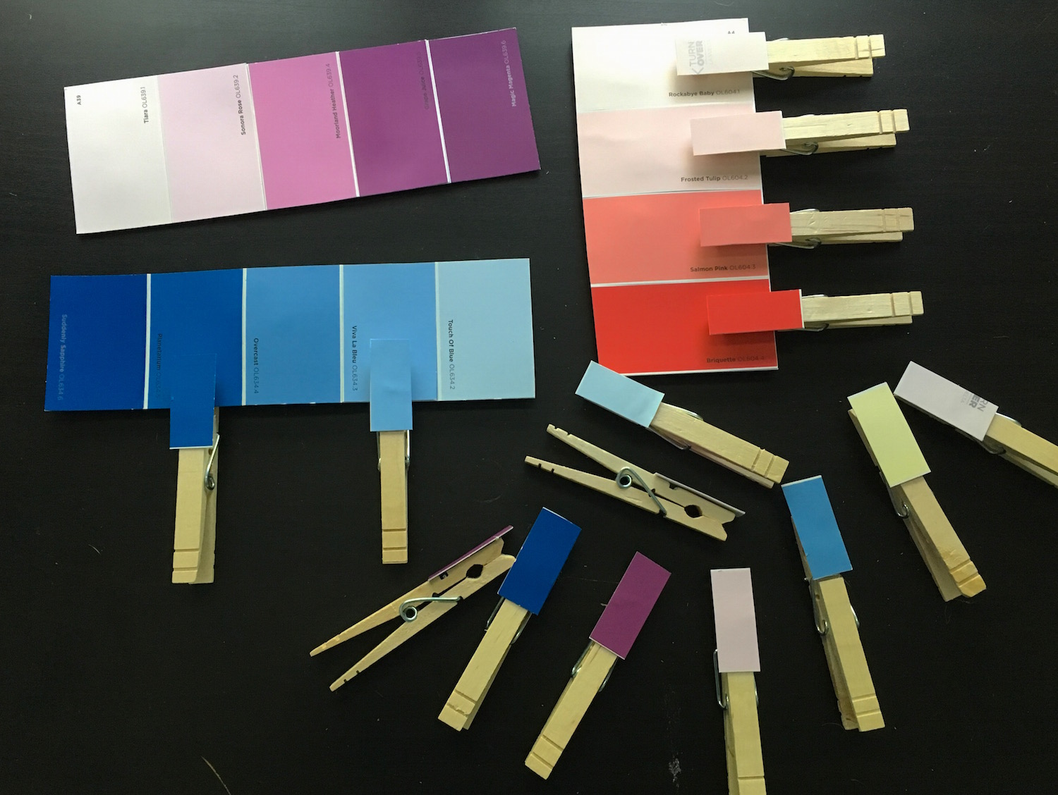 Color matching activity