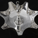 Sabbath and Festival Lamp oil pan detail.