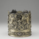Torah Crown before conservation work.