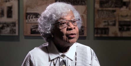 Image of Bertha Boykin Todd, a black woman in her 90s