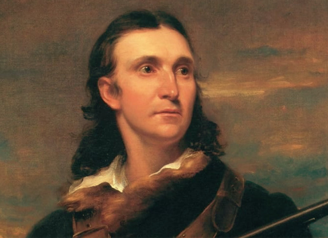 An oil painting of John James Audubon