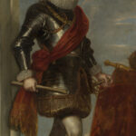 A 17th century oil painting of King Philip III of Spain by Cornelis de Vos