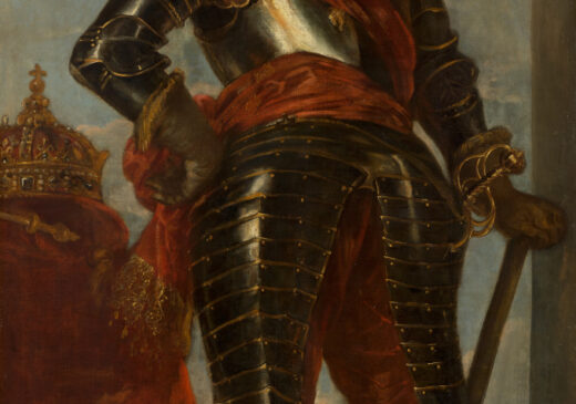 A 17th century oil painting of King Philip IV of Spain by Cornelis de Vos