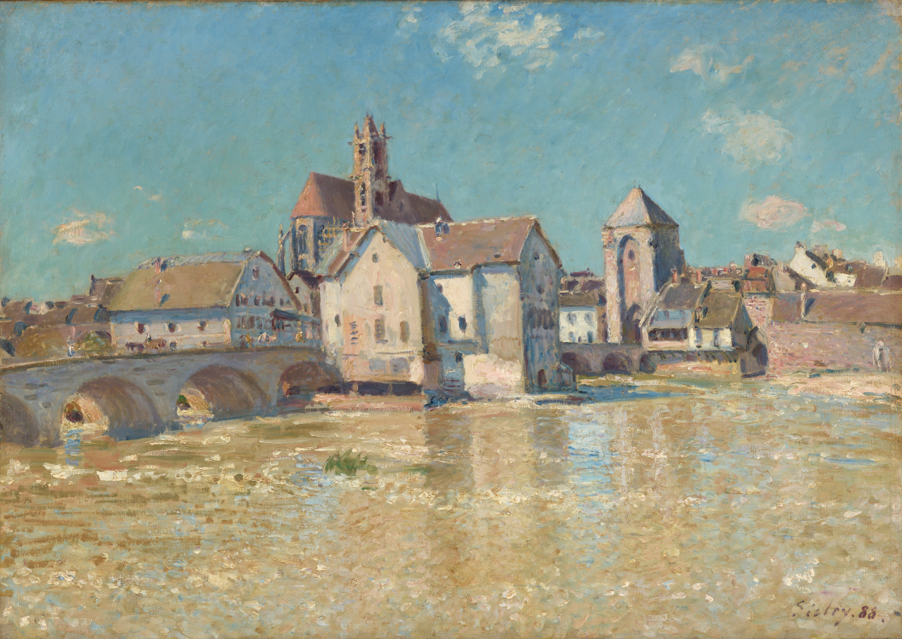 The Bridge at Moret, April Morning – NCMALearn